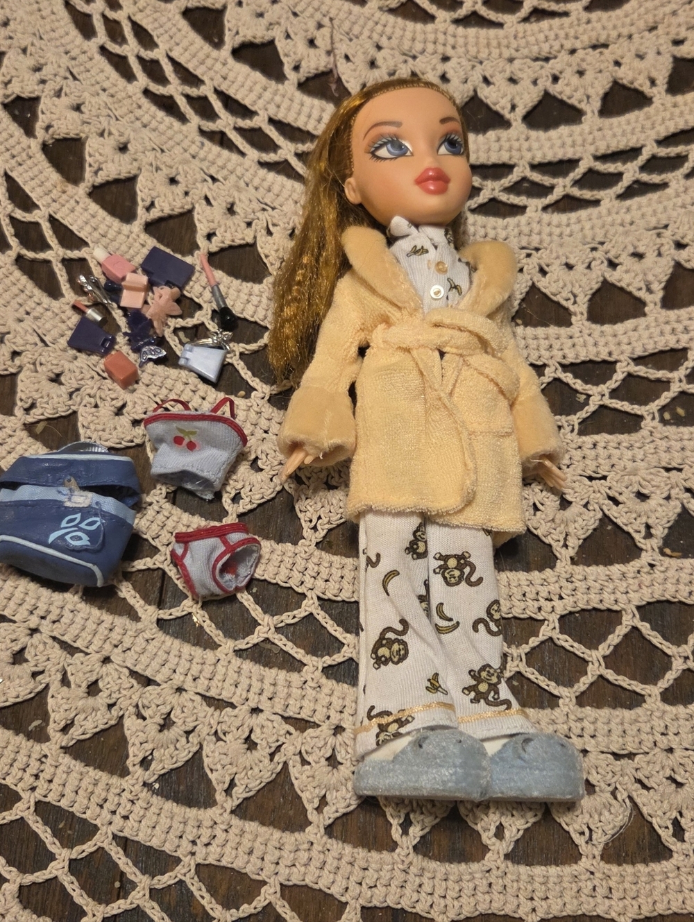 ♡ bratz original slumber party meygan doll MGA 2003 ♡